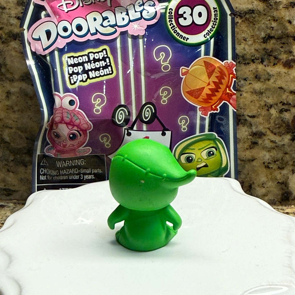 Neon Pop Doorable- Oogie Boogie Collectible Kids Toy - Picture 2 of 2